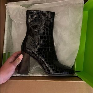 Sam Edelman crocodile boots